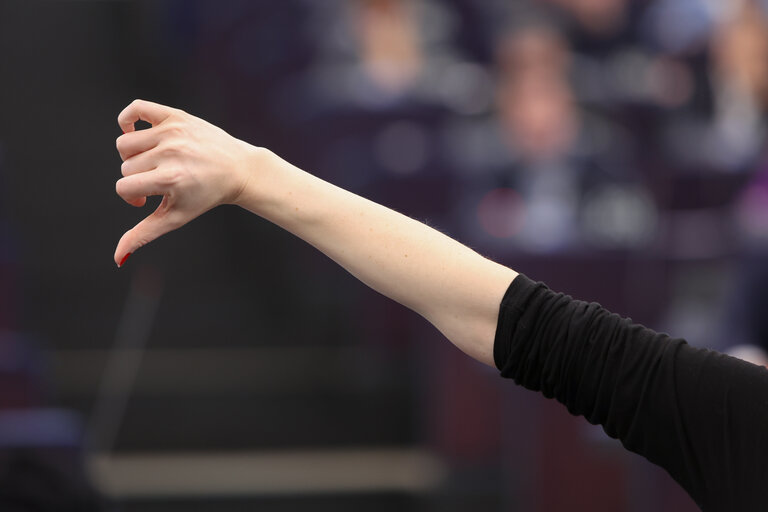 Fotografie 10: EP Plenary session - Voting session