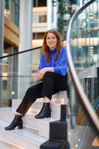 Emma WIESNER in the EP in Strasbourg