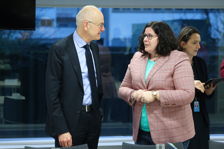 Photo 13 : Asylum and Migration - LIBE delegation visit to Brussels.