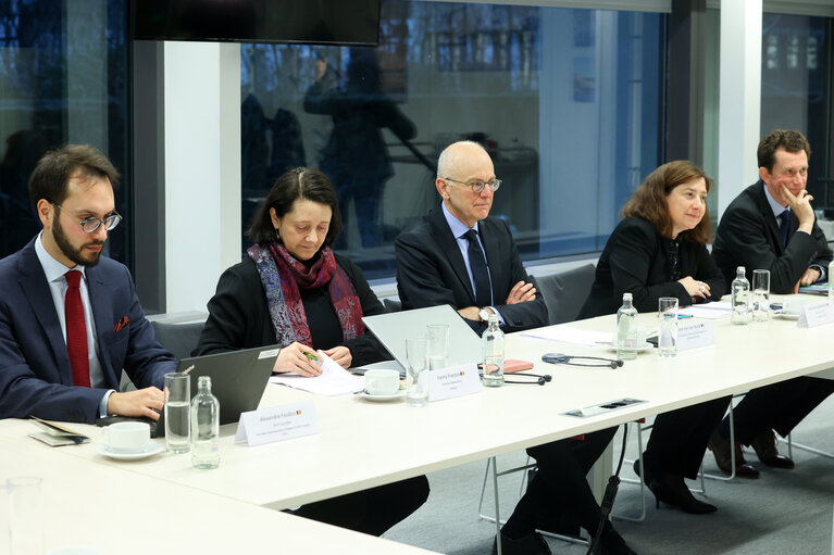 Fotografia 9: Asylum and Migration - LIBE delegation visit to Brussels.