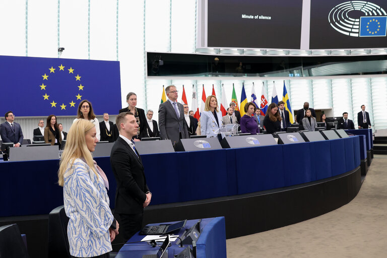 Valokuva 25: EP Plenary session - Resumption of session and order of business