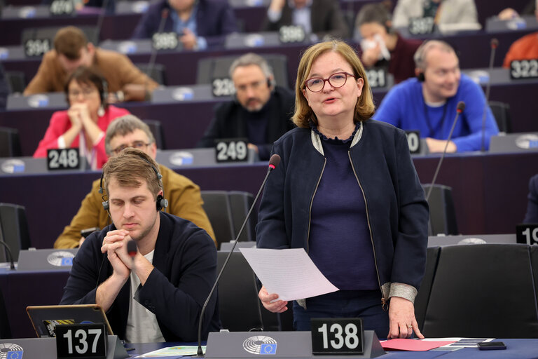 Valokuva 15: EP Plenary session - Resumption of session and order of business