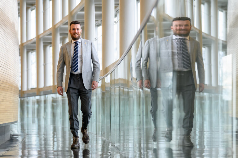 Matteo GAZZINI in the EP in Strasbourg