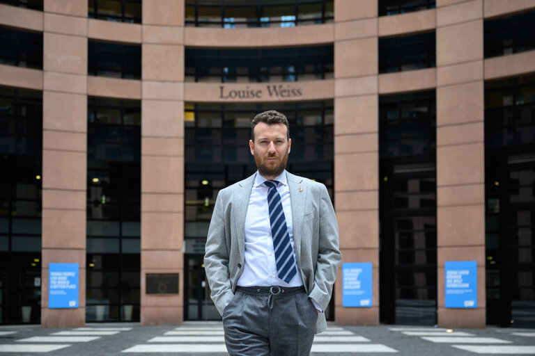 Matteo GAZZINI in the EP in Strasbourg