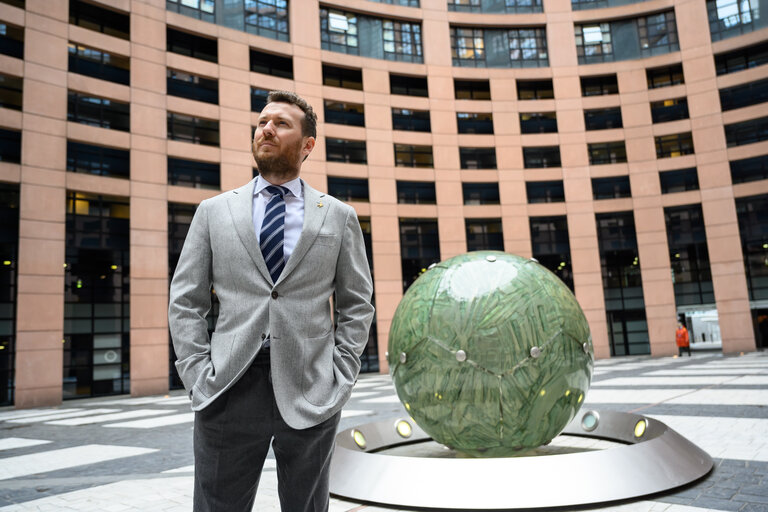 Matteo GAZZINI in the EP in Strasbourg