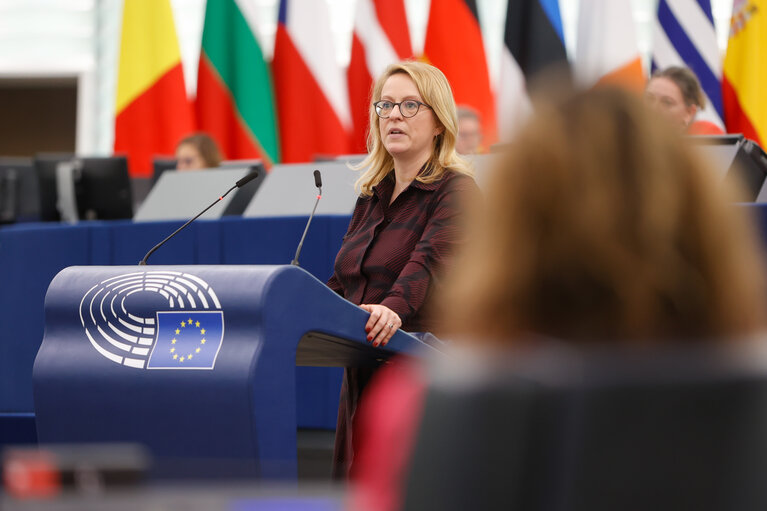 Foto 49: EP Plenary session - Conclusions of the Special European Council meeting of 9 February and preparation of the European Council meeting of 23-24 March 2023