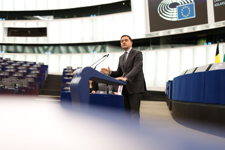 Fotografia 33: EP Plenary session - Conclusions of the Special European Council meeting of 9 February and preparation of the European Council meeting of 23-24 March 2023