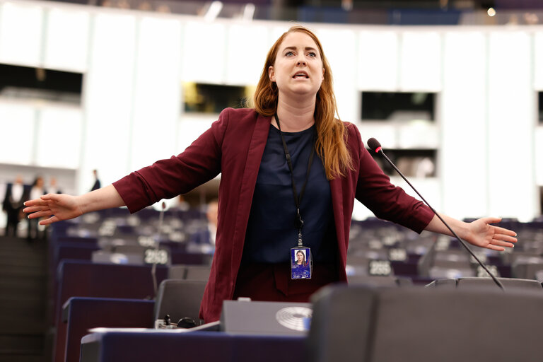 Fotografia 13: EP Plenary session - Conclusions of the Special European Council meeting of 9 February and preparation of the European Council meeting of 23-24 March 2023