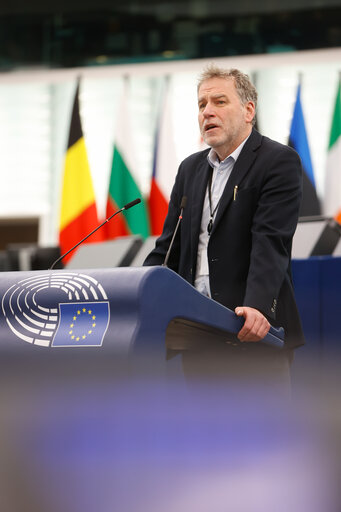 Fotografia 17: EP Plenary session - Conclusions of the Special European Council meeting of 9 February and preparation of the European Council meeting of 23-24 March 2023