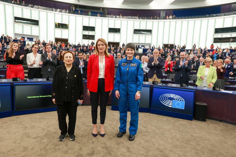 Photo 2 : EP Plenary session - International Women's Day Celebration