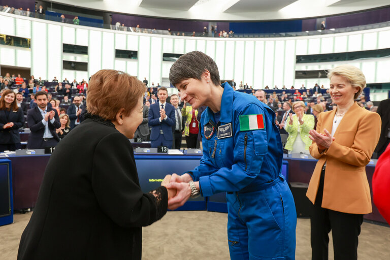 Photo 3 : EP Plenary session - International Women's Day Celebration