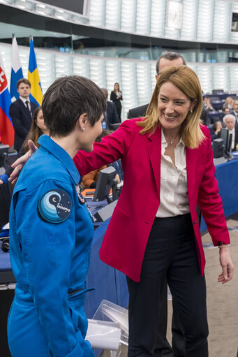 Photo 35 : EP Plenary session.- International Women's Day Celebration