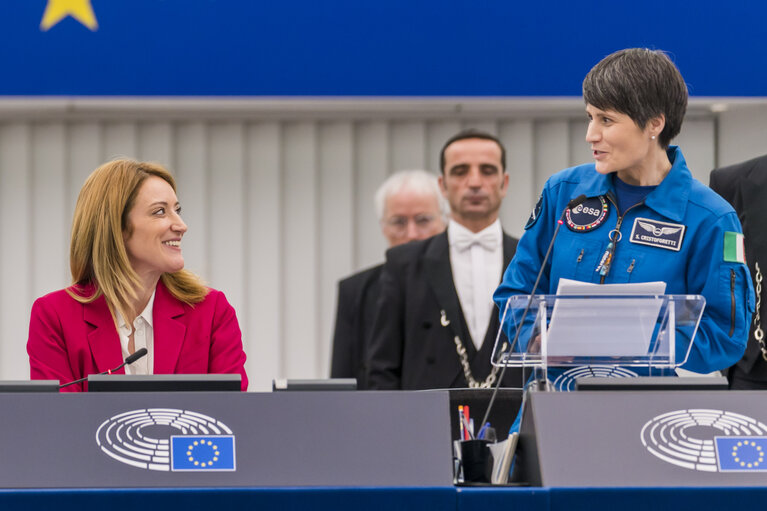 Photo 28 : EP Plenary session.- International Women's Day Celebration