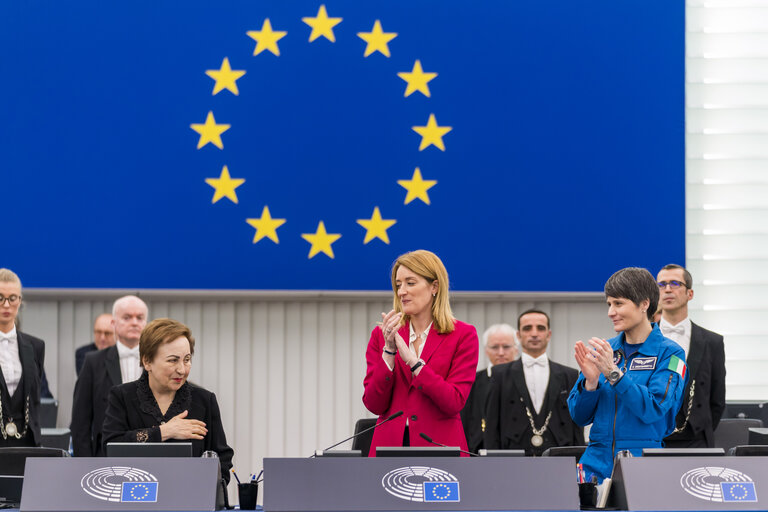 Photo 21 : EP Plenary session.- International Women's Day Celebration