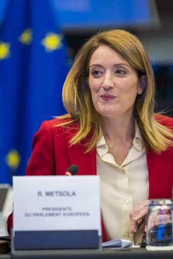 Photo 7: Meeting of the EP Conference of Presidents