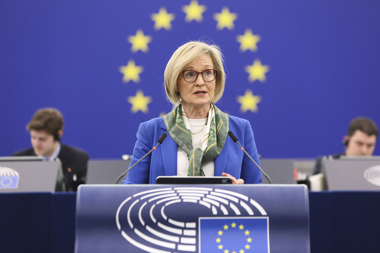 Fotografie 17: EP Plenary session - Advancing the 2022 Bridgetown Agenda