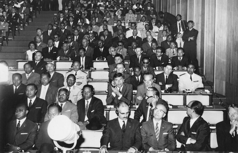 Foto 17: Visit to Madagascar from 9th to 15th January 1969 - Conference