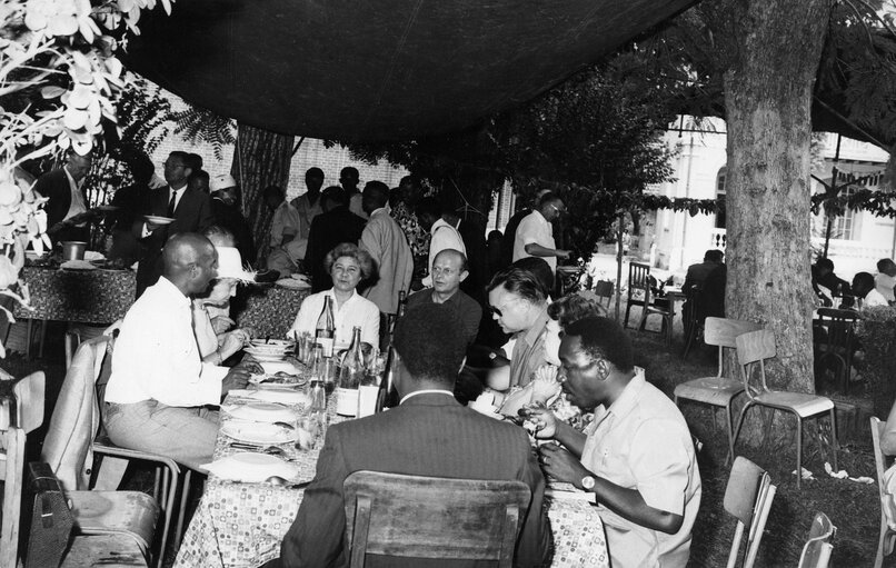 Foto 8: Visit to Madagascar from 9th to 15th January 1969 - Reception