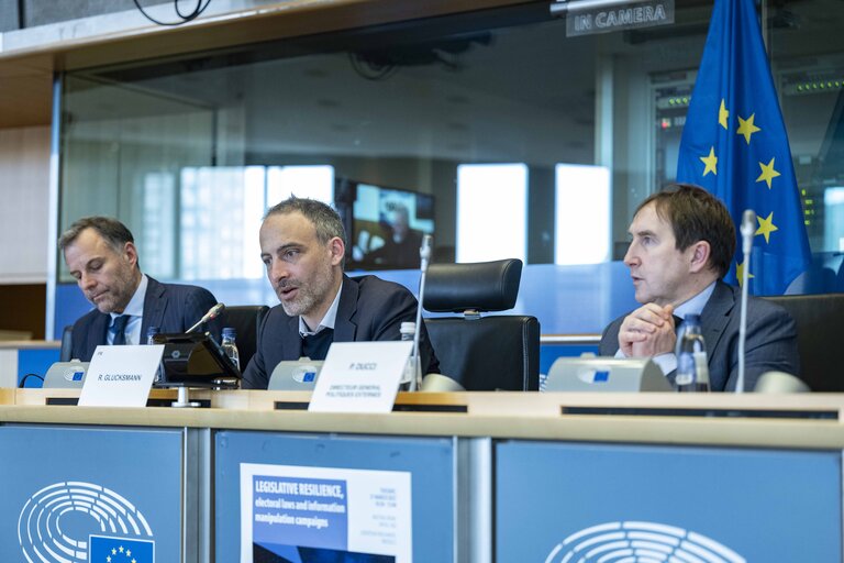ING2 Special Committee - Legislative Resilience, electoral laws and information manipulation campaigns