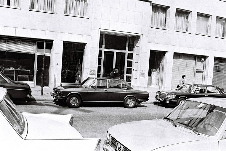 Fotagrafa 8: Former EP building, Boulevard de l'Empereur, in Brussel, between 1977 and 1981