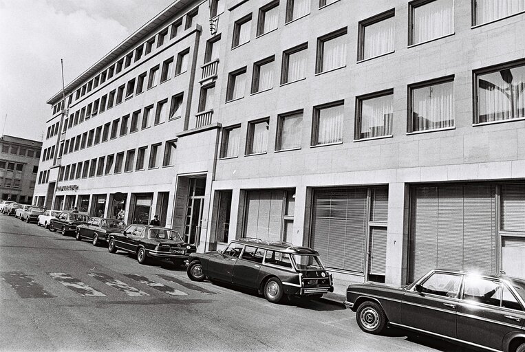 Fotagrafa 5: Former EP building, Boulevard de l'Empereur, in Brussel, between 1977 and 1981