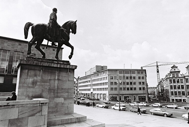 Fotagrafa 3: Former EP building, Boulevard de l'Empereur, in Brussel, between 1977 and 1981