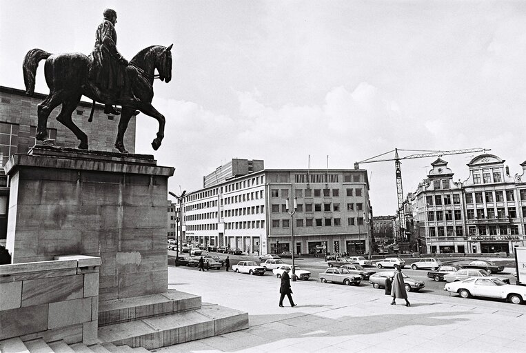 Fotagrafa 4: Former EP building, Boulevard de l'Empereur, in Brussel, between 1977 and 1981