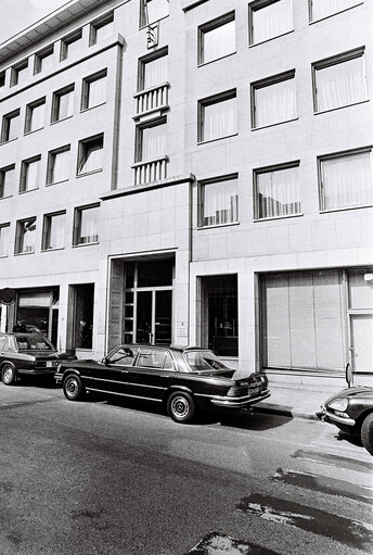 Fotagrafa 10: Former EP building, Boulevard de l'Empereur, in Brussel, between 1977 and 1981