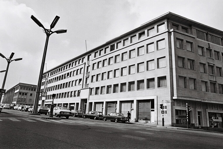 Fotagrafa 2: Former EP building, Boulevard de l'Empereur, in Brussel, between 1977 and 1981