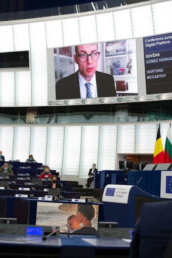 Photo 4: Conference on the Future of Europe (CoFoE) - Inaugural Plenary