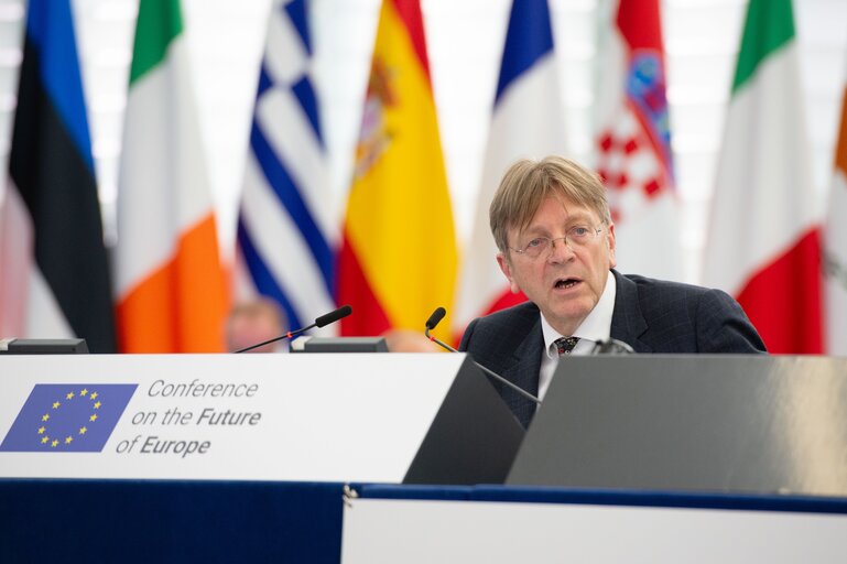 Photo 48: Conference on the Future of Europe (CoFoE) - Inaugural Plenary