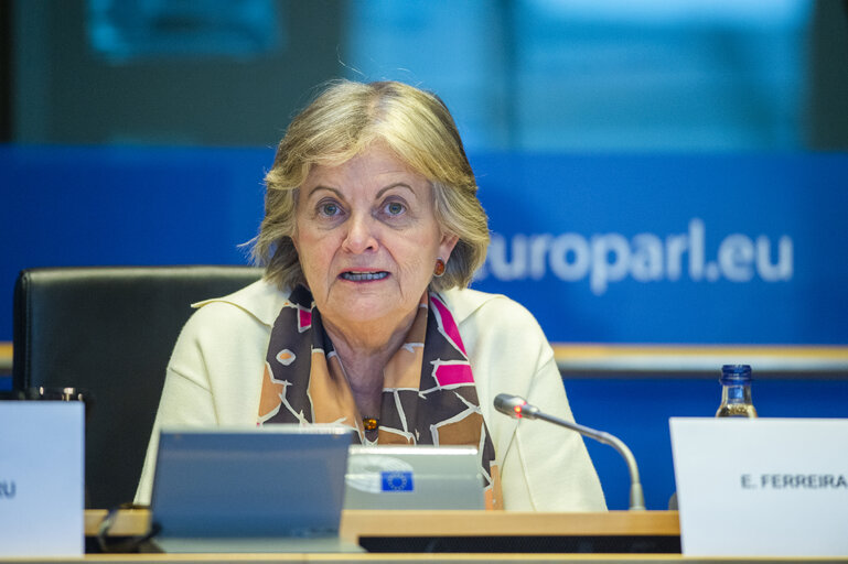 Photo 10: EMPL Committee - Exchange of views with Elisa Ferreira, Commissioner for Cohesion and Reforms