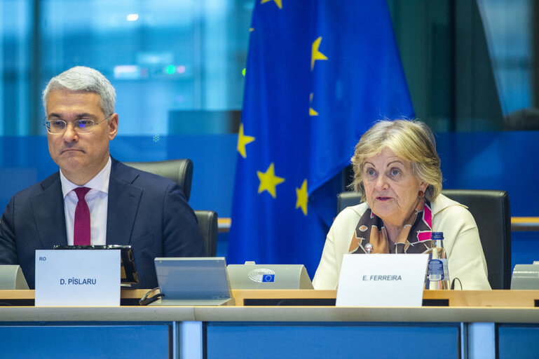 Fotografie 7: EMPL Committee - Exchange of views with Elisa Ferreira, Commissioner for Cohesion and Reforms