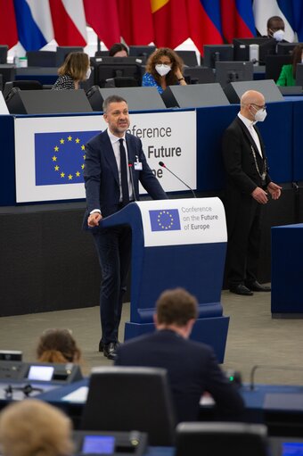 Photo 15: Conference on the Future of Europe (CoFoE) - Inaugural Plenary