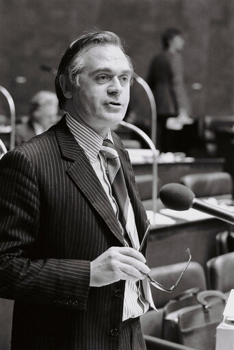 George CUNNINGHAM during a session in Luxembourg, September 1978.