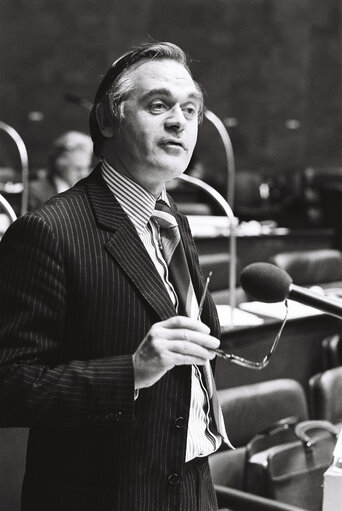 George CUNNINGHAM during a session in Luxembourg, September 1978.