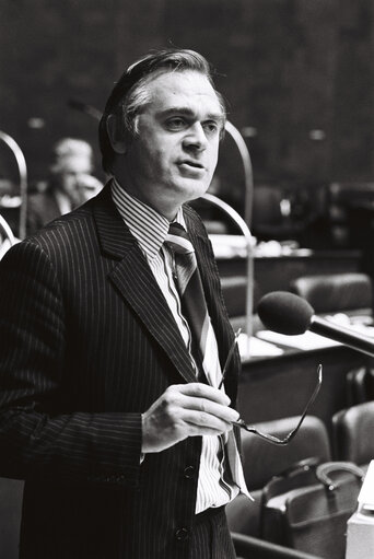 George CUNNINGHAM during a session in Luxembourg, September 1978.