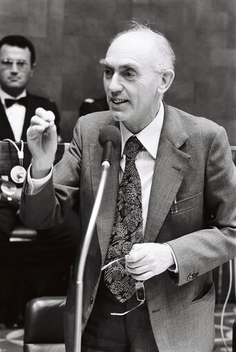 Aldo MASULLO during a session in Luxembourg, September 1978.