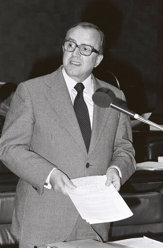 Rudolf LUSTER during a session in Luxembourg, September 1978.