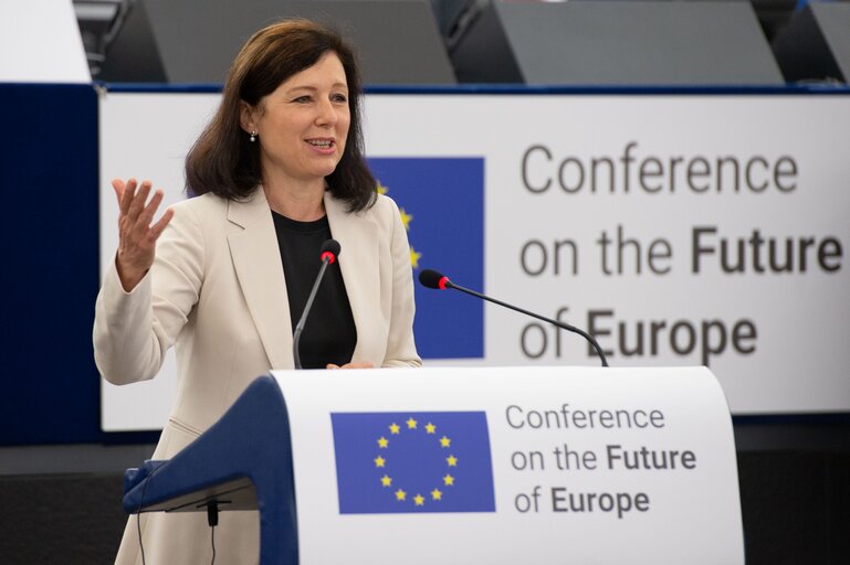 Photo 46: Conference on the Future of Europe (CoFoE) - Inaugural Plenary