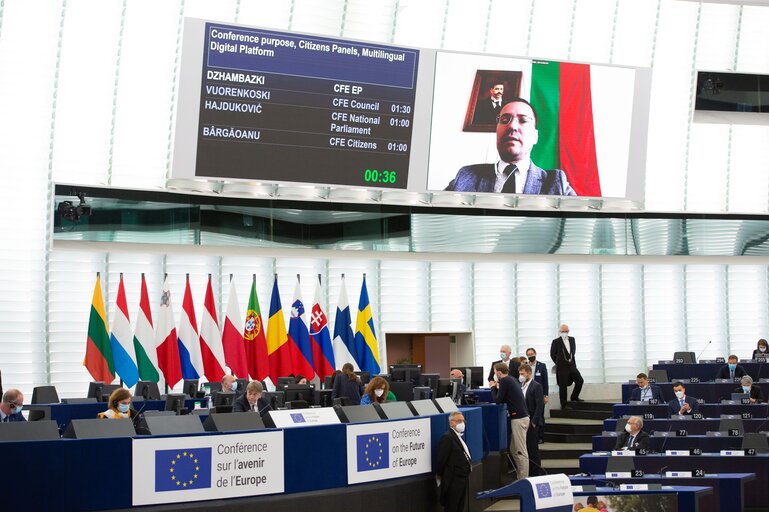 Photo 28: Conference on the Future of Europe (CoFoE) - Inaugural Plenary