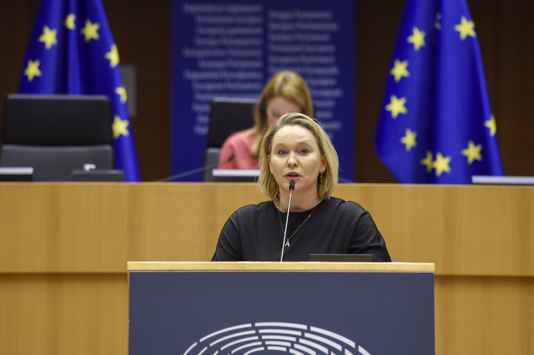 Fotografi 15: EP Plenary session - European Semester: Annual Sustainable Growth Strategy 2021