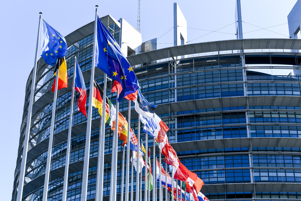 The European Parliament in Strasbourg