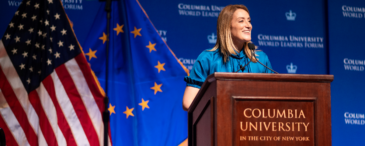 Roberta Metsola, President of the European Parliament