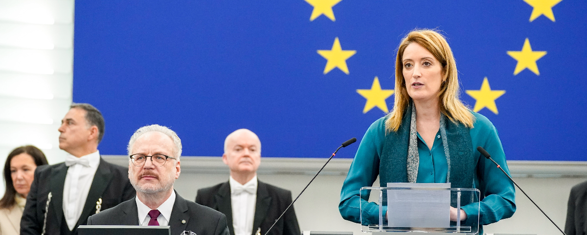 Roberta Metsola, President of the European Parliament