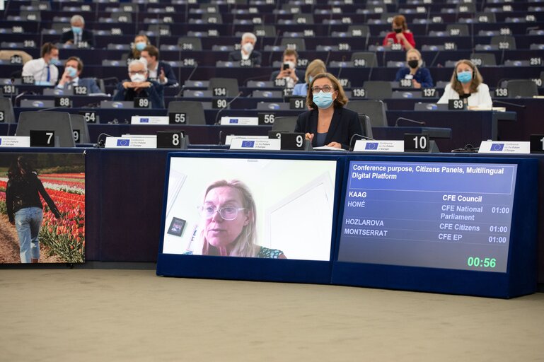 Photo 11: Conference on the Future of Europe (CoFoE) - Inaugural Plenary