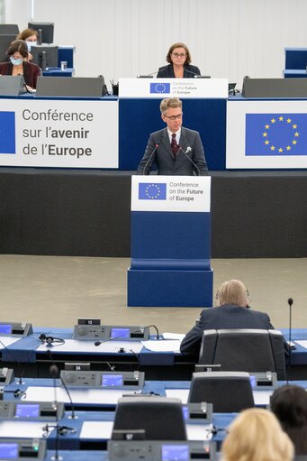 Photo 11: Conference on the Future of Europe (CoFoE) - Inaugural Plenary