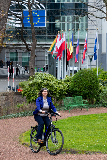 Foto 4: Anna DEPARNAY-GRUNENBERG in the EP in Brussels