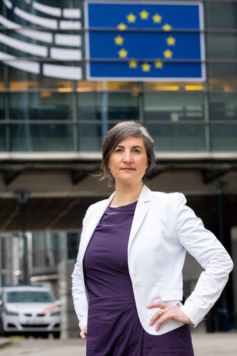 Fotografi 9: Anna DEPARNAY-GRUNENBERG in the EP in Brussels