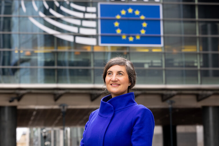 Anna DEPARNAY-GRUNENBERG in the EP in Brussels